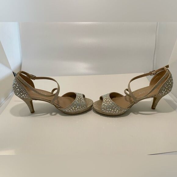 Delicacy shoes, Style: Excited, color Champagne, all man made materials - Picture 9 of 13